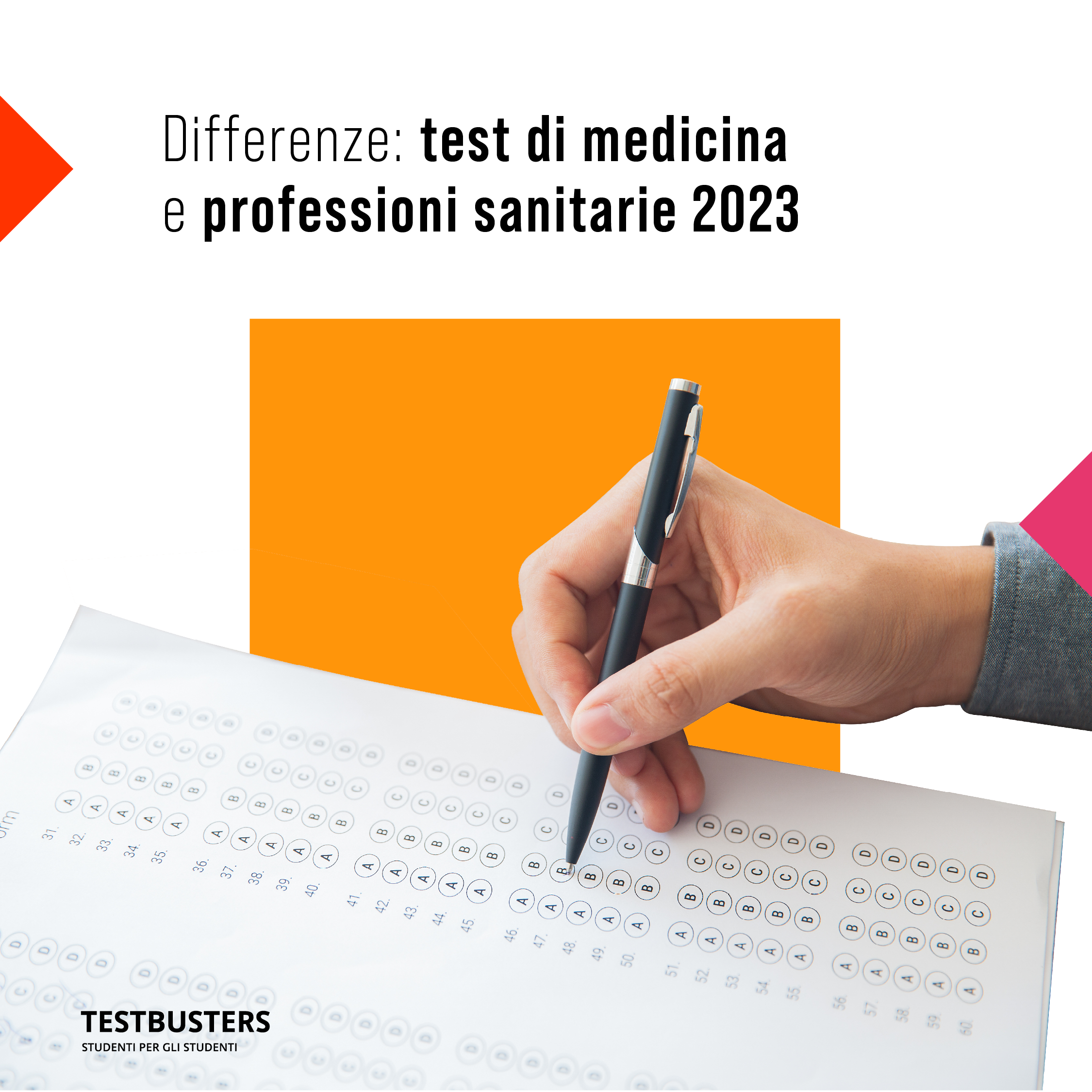Differenze tra il test di medicina e professioni sanitarie 2023