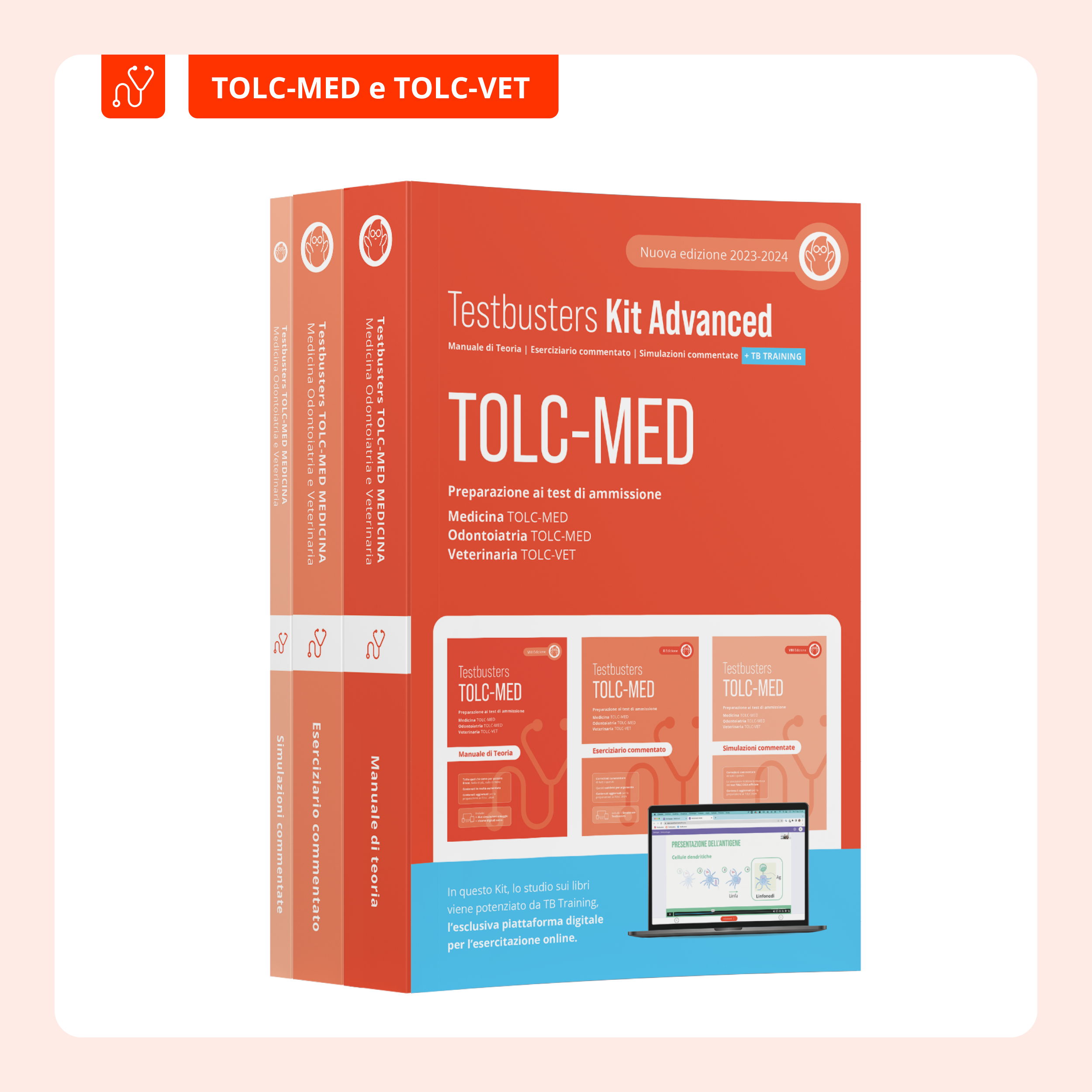 Testbusters TOLC MED Test Medicina 2024/2025 - Manuale di Teoria. Con  espansioni online : : Libri